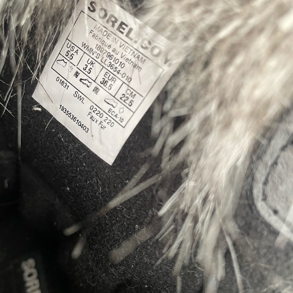 SOREL Tofino II Boot in Black size 5.5 - Picture 3 of 4